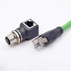 Rj45 - m12 アダプター コネクタ
